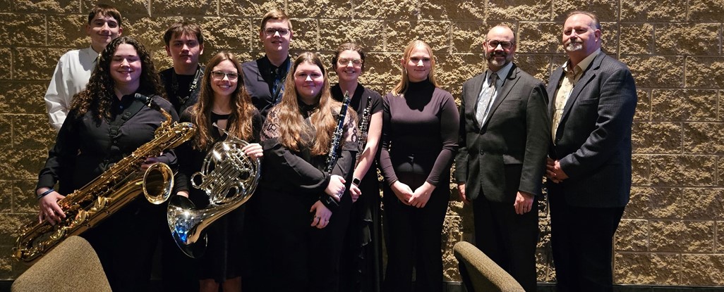 Band students performed at OHC fine arts day