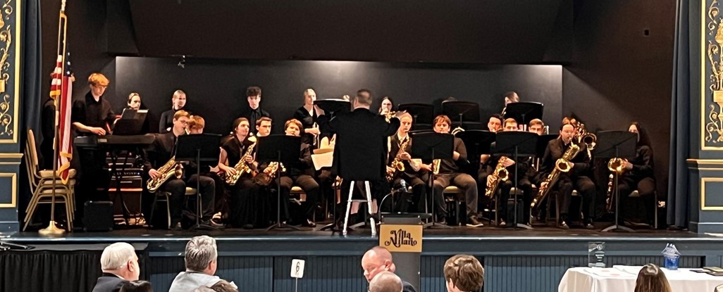 Jazz band at the OSBA spring conference
